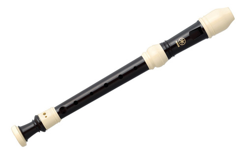 Kit 10 Flautas Doce Soprano Barroca Em C Yrs-32b Yamaha Cor Preto