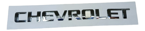 Emblema Letras Baul Chevrolet Cromado Para Aveo