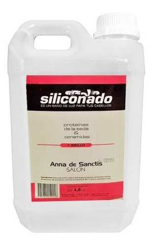 Shampoo Siliconado Anna De Sanctis 5 Litros