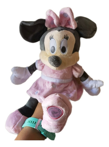 Peluche Minnie Mouse Rosa Original Disney Store 38 Cm 