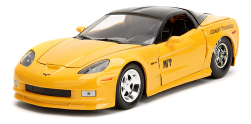 Big Time Muscle 1:24 2006 Chevy Corvette Z06 - Auto Fundido 