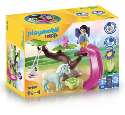 Playmobil 70400 1 2 3 Parque Infantil Hada