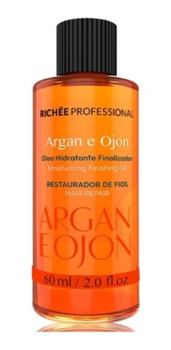 Richée Argan E Ojon Óleo Restaurador De Fios 60ml