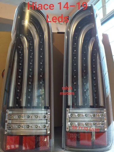 Calaveras Deportivas D Leds Para Toyota Hiace 05-19 05-19