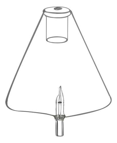 Depsito De Vidrio De Repuesto Para Difusores De Aceite Esenc