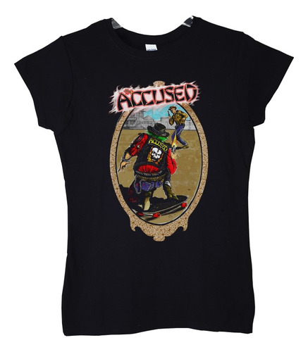 Polera Mujer The Accused Murder In Montana Punk Abominatron