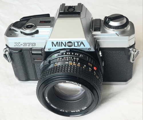 Minolta X-370 Con Lente 50mm F1.7