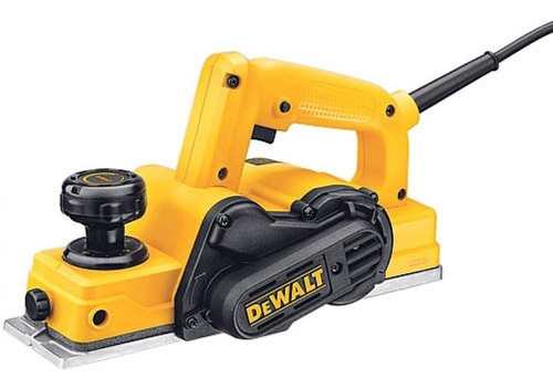 Plaina elétrica manual DeWalt D26676 8cm 120V - 127V cor amarelo