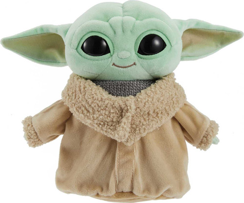 Peluche Grogu De Star Wars Con Armadura Beskar, Muñeca Sua.