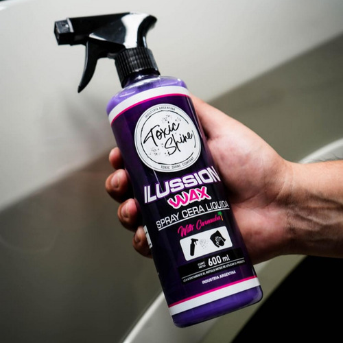 Ilussion Wax Toxic Shine Cera Rapida En Spray 600cc