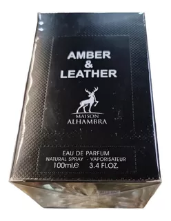 Amber & Leather By Maison Alhambra Edp 100ml Spray