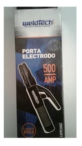 Pinza Porta Electrodo Weldtech P/trabajo Pesado 500amp Lenco