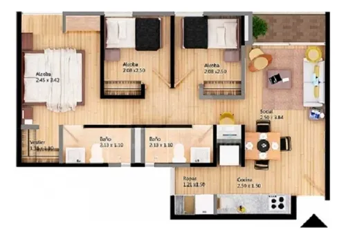 Apartamento En Venta Rionegro Sector El Tranvia (t)