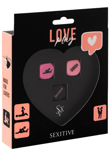 Juego De Dados - Love Play Sexitive