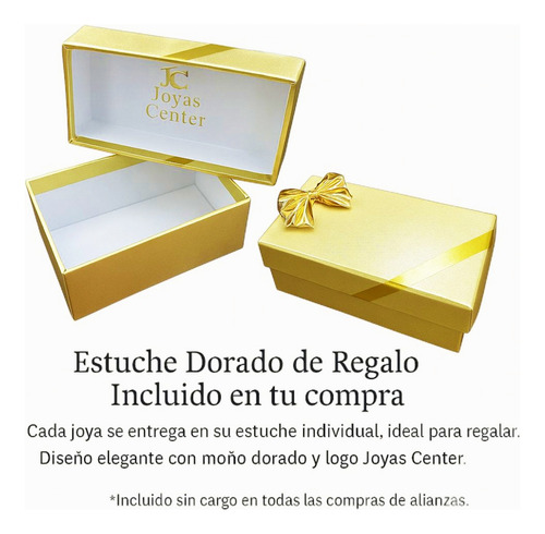 Alianzas Joyas Center Plata Y Oro Modelo C5md3 Grabadas Dorado Oscuro 8 Al 33