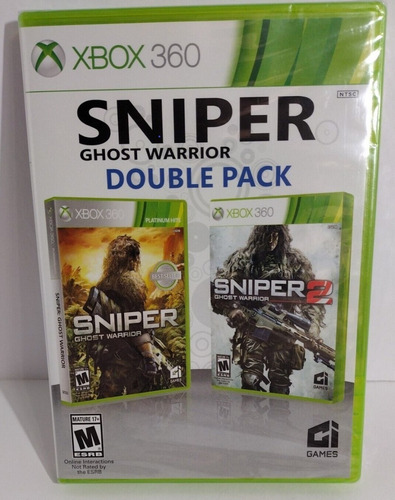 Imagen 2 de 2 de Xbox 360 - Sniper: Ghost Warrior 1 & 2 Double Pack - Físico