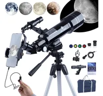 Comprar Bnise Astronómico Telescopio 400X70mm Refractivo Profesional Telescopio para Ver La Luna y Los Planetas Telescopio para Adultos y Niños Con Trípode Ajustable