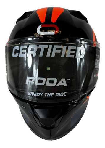 Casco Roda Course Naranja Aguila L Cerrado