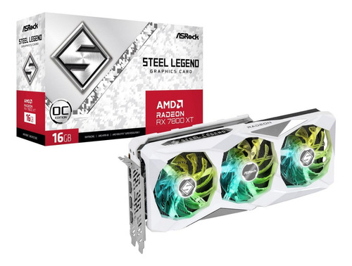 Tarjeta De Video Asrock Steel Legend Radeon Rx 7800 Xt 16gb