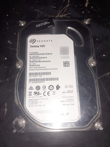 Disco Duro 1 Tb Seagate 