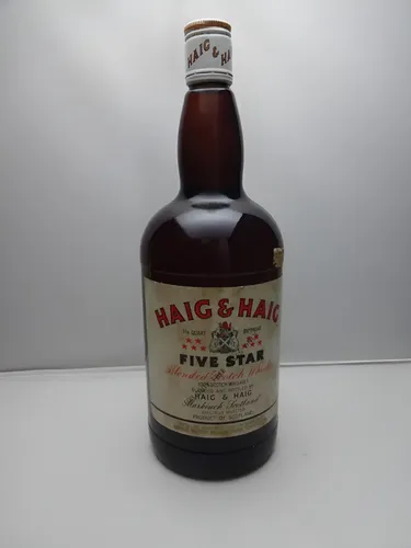 Whisky Haig & Haig Five Stars 1960 Raro 1 1/5 | Parcelamento sem juros