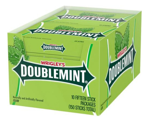 Doublemint Chicle 150u - Wrigle - Unidad a $67