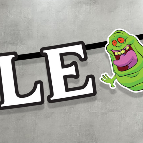 Banner Feliz Cumple Cazafantasmas
