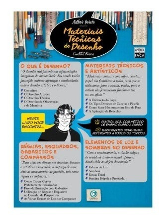 Livro Materiais E Técnicas De Desenho - Arthur Garcia