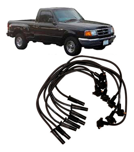 Juego Cable Bujia Para Ford Ranger 2.3 140 Ohc 1993 1997