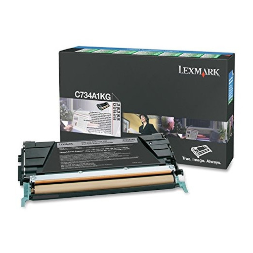 Lexmark Cartucho De Tóner Negro C734a1kg