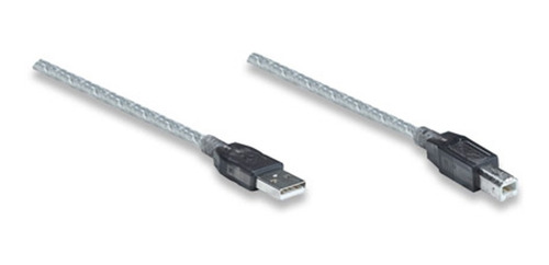 Imagen 4 de 4 de Cable De Extension Activa Usb 2.0 Alta Velocidad Macho Tipo A-b, 11 Mts, Manhattan (510424)