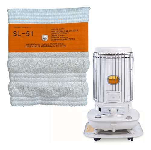 Mecha Estufa Corona Sl-51 - Zetacom