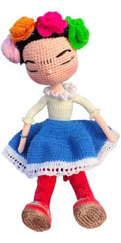 Frida Kahlo Amigurumi