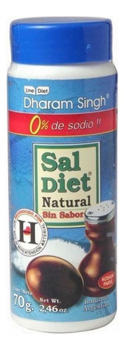 Sal Sin Sodio Natural Diet Dharam Singh X 70 Grs.