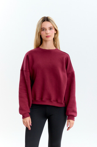 Buzo Sudadera Lisa De Frisa - Talles S M L