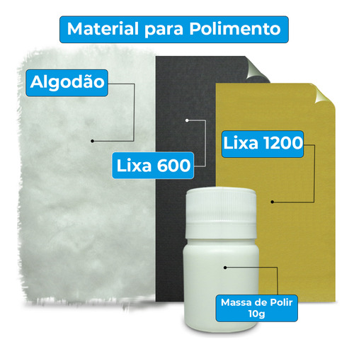 Tinta Tapa Tira Risco + Kit Polimento Kia - Prata Mineral