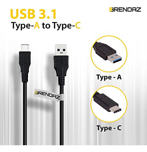 Cable Usb C 3.1 Tipo A De Brendaz, Cable Usb A Usb Tipo C, C
