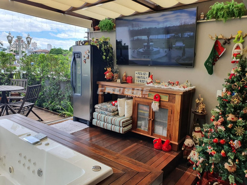 Imagem 4 de 22 de Excelente Apartamento Com Terraço, Mobiliado, No Bairro Vila Nova! - 3052239v