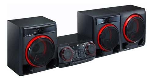 Mini Componente LG Ck57 Com Woofer E Iluminación Nuevo!!!