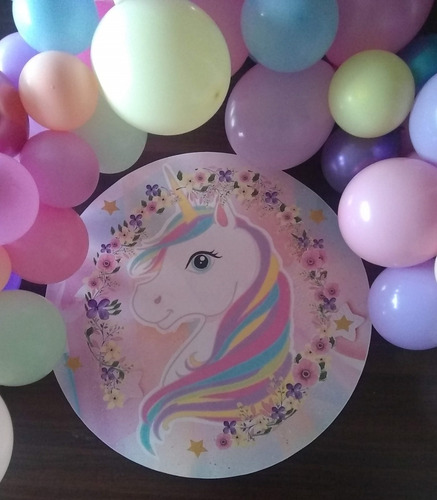 Kit Decoración Paw Patrol Frozen Unicornio Lol 42 Artíc