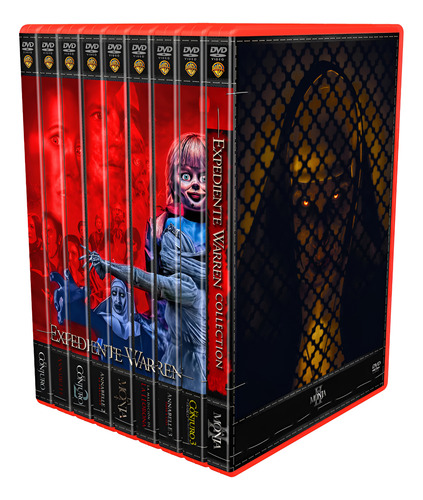 Saga El Conjuro. Dvd, 9 Discos, Edicion Para Coleccionar