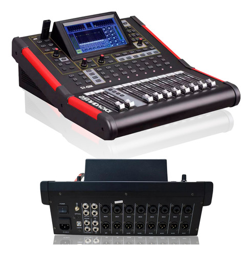 Mesa De Som Digital 12 Canais Top Interface Usb Igreja Shows