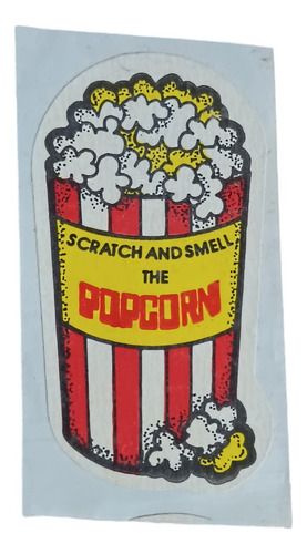 Par De Calcomanías, Colección Scratch And Smell De Los 80´s (Usado)