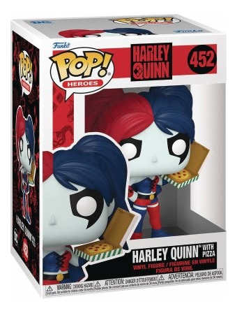 Harley Quinn With Pizza Funko   Pop! Vinyl Figure #452