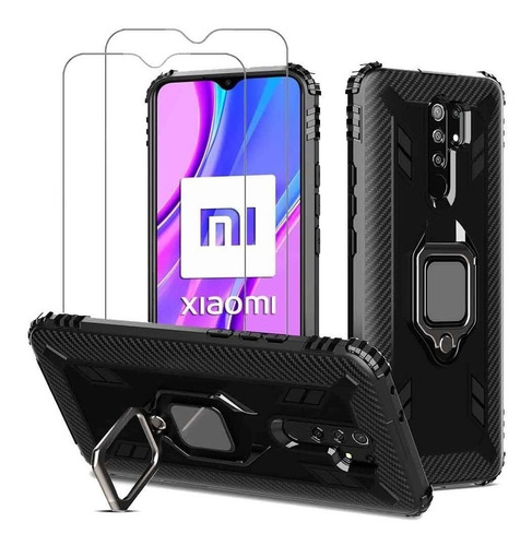 Viceanics Para Xiaomi Redmi 9 Caso Con Protector De