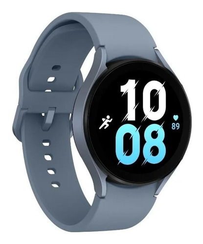 Imagen 2 de 4 de Samsung Galaxy Watch5 (Bluetooth) 1.4" caja 44mm de aluminio armor sapphire, malla sapphire SM-R910N