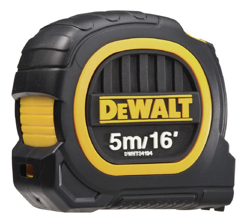 Trena Emborrachada Duo Com Imã 5m/x 25mm Dwht34194l Dewalt