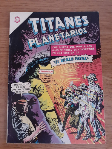 Cómic Titanes Planetarios Número 238 Novaro 1966