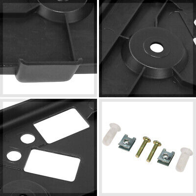 Front Bumper License Plate Mounting Bracket Frame Kit Fo Oak