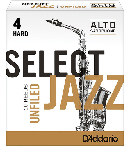 Cañas Daddario Jazz Select Saxo Alto Nº 4h Rrs10asx4h X10